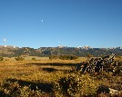 Sunlit Moon and Fields - Suzanne Ewy