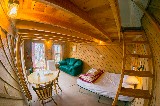 Cedar Cabin, interior - Doug Bates